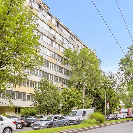 Central Apartment Muncii Area Netflix Boekarest Buitenkant foto