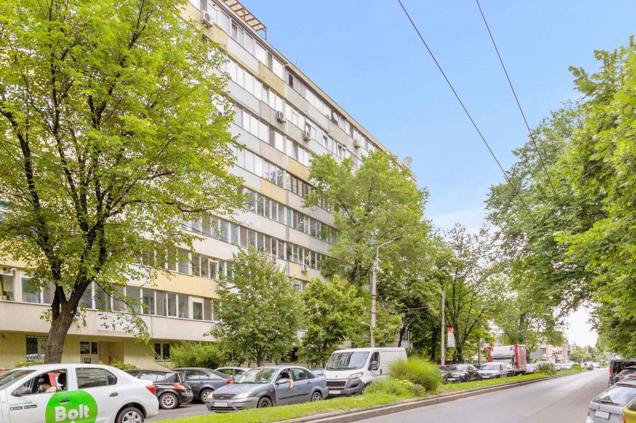 Central Apartment Muncii Area Netflix Boekarest Buitenkant foto